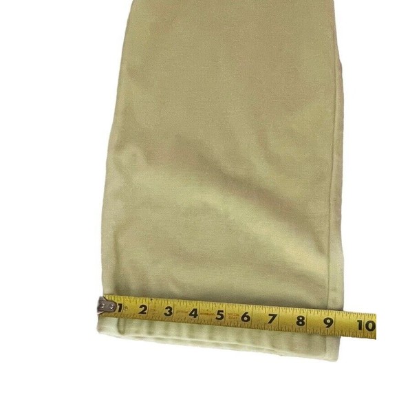 St. John Sport by‎ Marie Gray Size 4 Velour Velvet Spring Green Pants Vintage - Picture 10 of 15